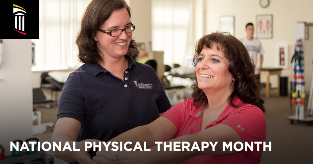 National Physical Therapy Month | Physical Therapist Assisting Patient